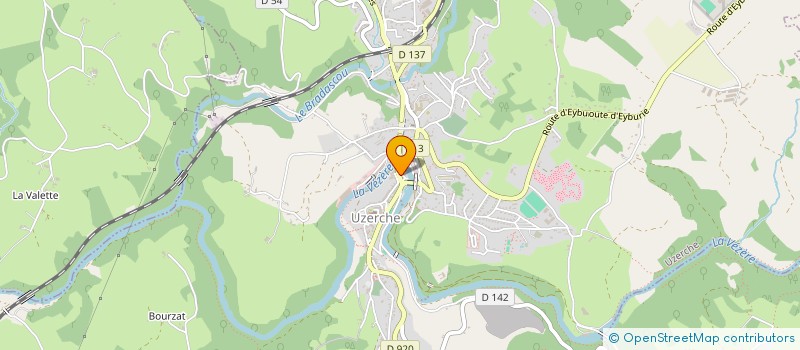 localisation de l'entreprise L'EPICERIE à UZERCHE