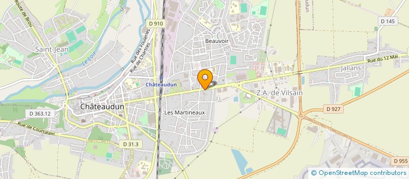 localisation de l'entreprise L'EPICERIE à CHATEAUDUN