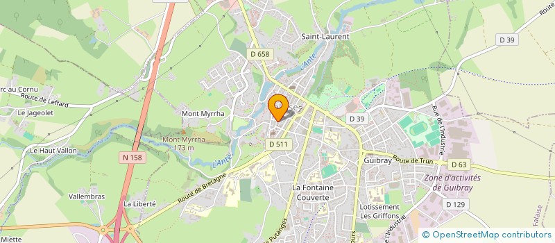 localisation de l'entreprise L'EPICERIE AUTREMENT  FALAISE