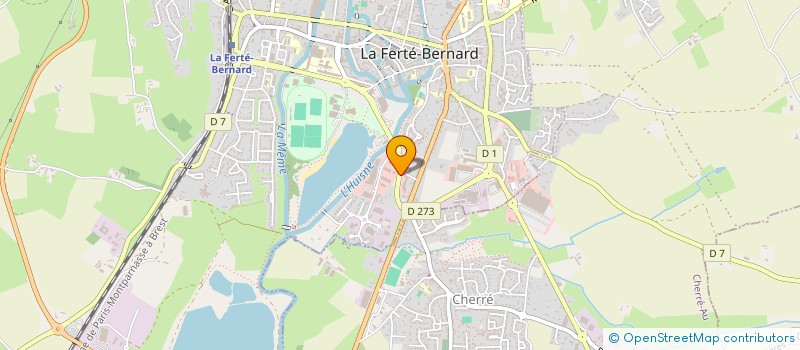 localisation de l'entreprise L'EPICERIE BRACILIENNE  LA FERTE-BERNARD