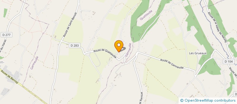 localisation de l'entreprise L'EPICERIE D'ANAIS  GENNEVILLE