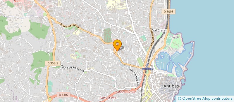 localisation de l'entreprise L'EPICERIE D'ICI ET D'AILLEURS à ANTIBES
