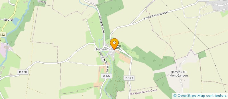 localisation de l'entreprise L EPICERIE DE CHLOE  HERMANVILLE