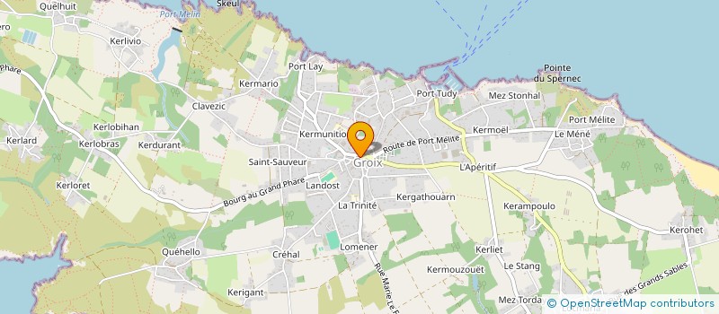 localisation de l'entreprise L'EPICERIE DE GROIX à GROIX