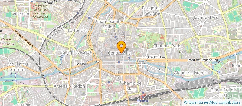 localisation de l'entreprise L'EPICERIE DE JEAN-CEDRIC à RENNES