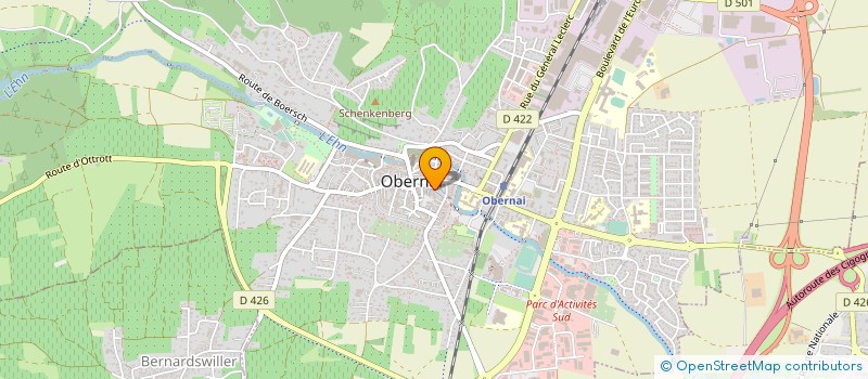 localisation de l'entreprise L'EPICERIE DE JEROME à OBERNAI