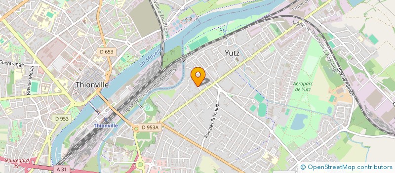 localisation de l'entreprise L'EPICERIE DE LA BRASSERIE à YUTZ