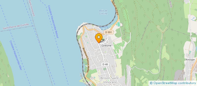 localisation de l'entreprise L'EPICERIE DE SAINT'INN  BRISON-SAINT-INNOCENT