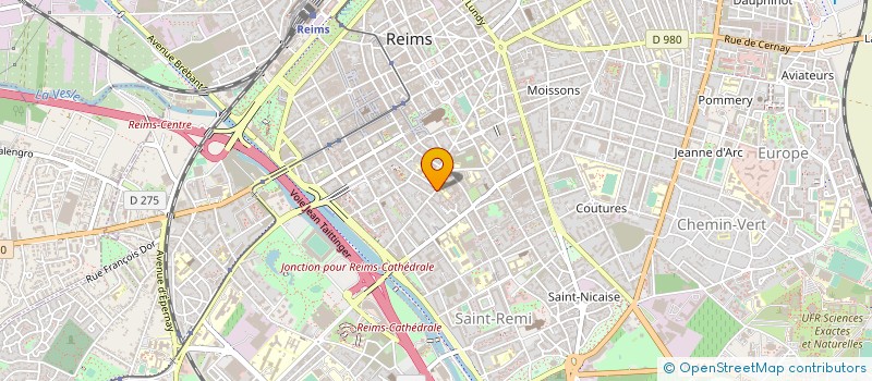 localisation de l'entreprise L'EPICERIE DE SAM à REIMS