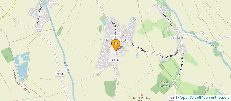 localisation de l'entreprise L'EPICERIE DE VIRGINIE  OUGES