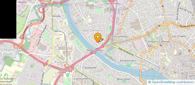 localisation de l'entreprise L'EPICERIE DES AMIDONNIERS à TOULOUSE