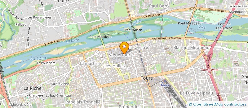 localisation de l'entreprise L'EPICERIE DES ARTISTES  TOURS