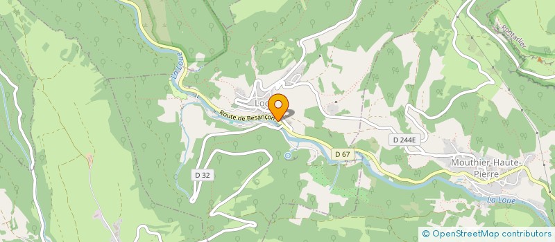 localisation de l'entreprise L'EPICERIE DU BORD DE L'EAU  LODS