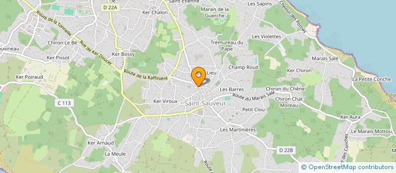 localisation de l'entreprise L'EPICERIE DU BOURG à L'ILE-D'YEU