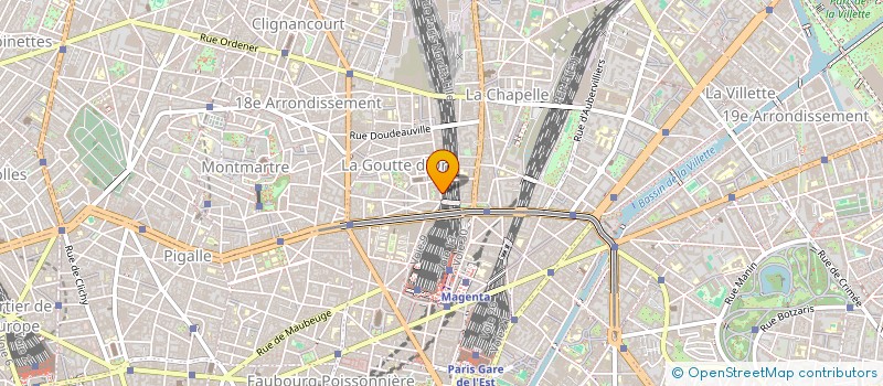 localisation de l'entreprise L'EPICERIE DU COIN  PARIS