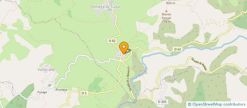 localisation de l'entreprise L'EPICERIE DU COL  OLMETA-DI-TUDA