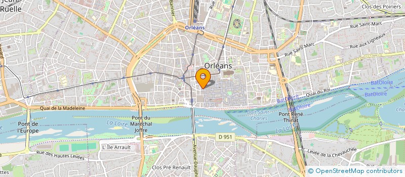localisation de l'entreprise L'EPICERIE DU GEEK à ORLEANS