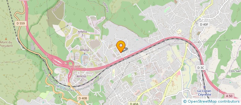 localisation de l'entreprise L'EPICERIE DU MARCHE  LA CIOTAT