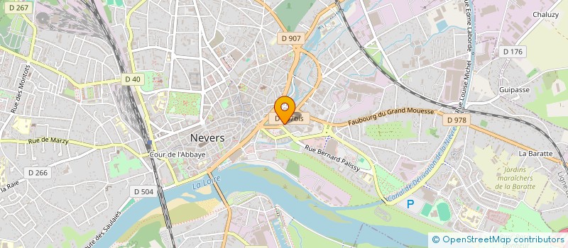 localisation de l'entreprise L'EPICERIE DU P'TIT BLED 22 à NEVERS