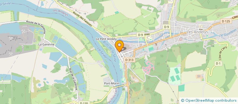 localisation de l'entreprise L'EPICERIE DU PETIT ANDELY à LES ANDELYS
