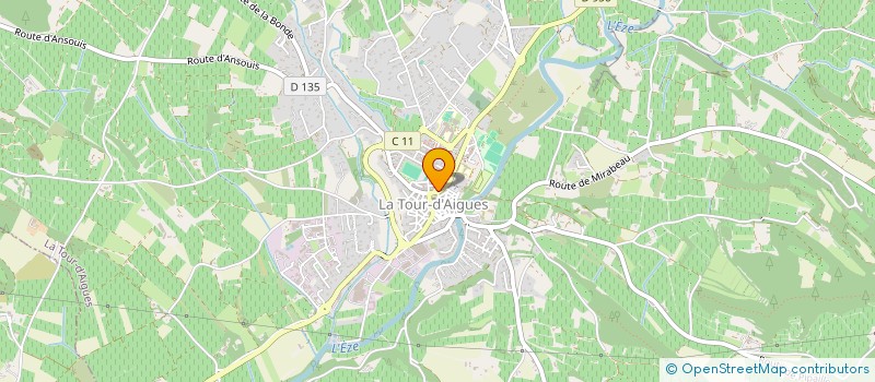localisation de l'entreprise L EPICERIE DU TOUREL à LA TOUR-D'AIGUES