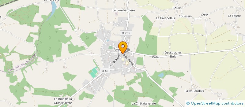 localisation de l'entreprise L'EPICERIE DU VILLAGE à AVESSAC