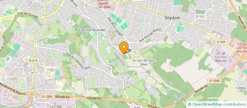 localisation de l'entreprise L EPICERIE FABULETTE à SOYAUX