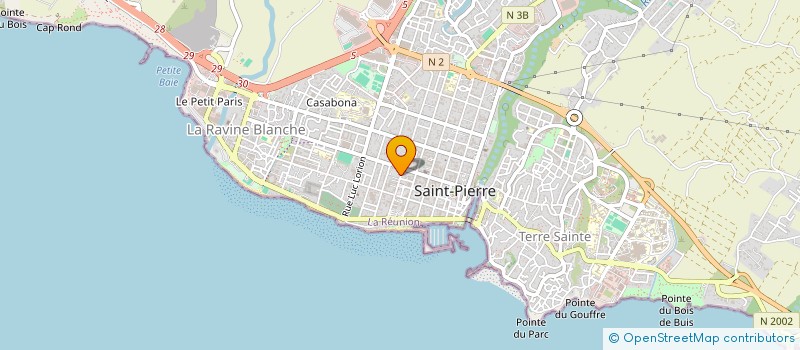 localisation de l'entreprise L'EPICERIE FINE SP à SAINT-PIERRE