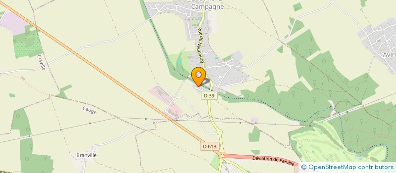 localisation de l'entreprise L'EPICERIE MOBILE  GAUVILLE-LA-CAMPAGNE