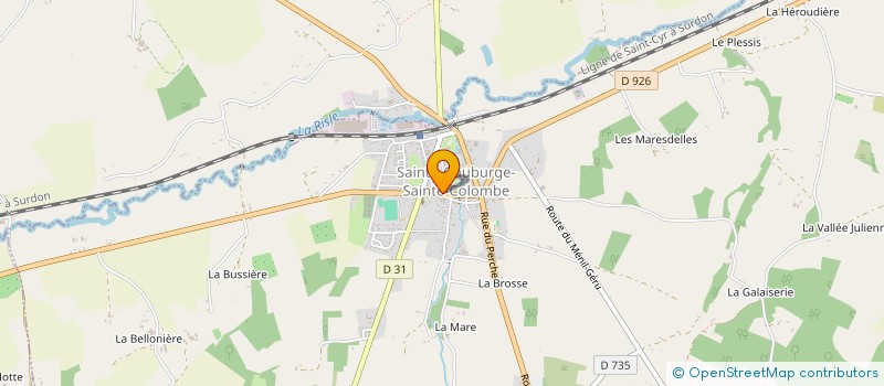localisation de l'entreprise L'EPICERIE MODERNE  ECHAUFFOUR