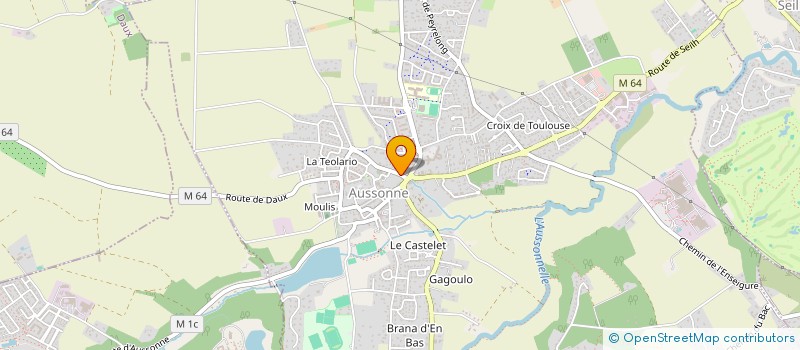 localisation de l'entreprise L EPICERIE RESTAURANT à AUSSONNE