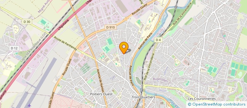 localisation de l'entreprise L'EPICERIE SARL à POITIERS
