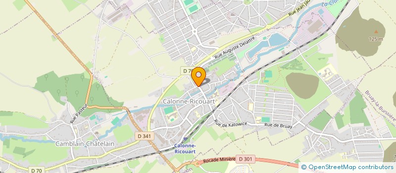 localisation de l'entreprise L'EPICERIE SOCIALE DE CATHY à CALONNE-RICOUART