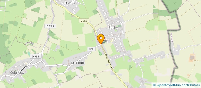 localisation de l'entreprise L'EPICERIE VRAC DE NANIE  BACHY