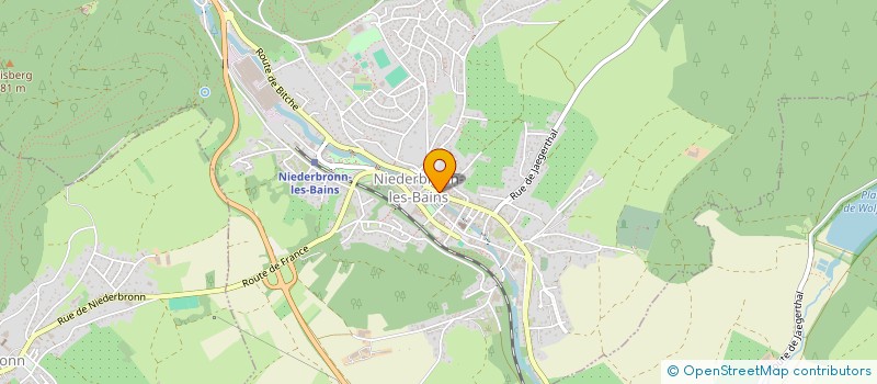 localisation de l'entreprise L'EPICIA à NIEDERBRONN-LES-BAINS
