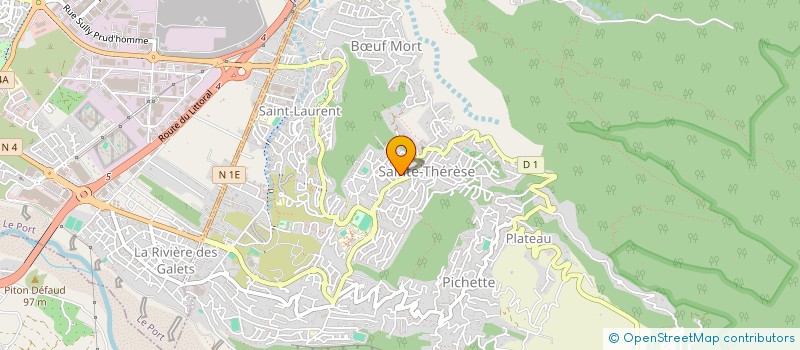 localisation de l'entreprise L'EPICIER KREOL à LA POSSESSION