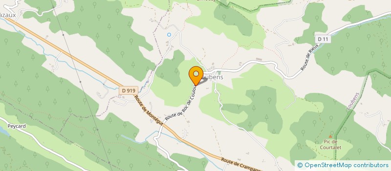 localisation de l'entreprise L'EPICURE à LOUBENS