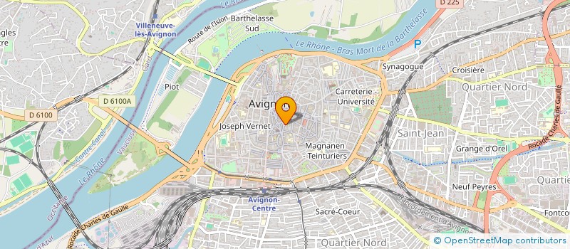 localisation de l'entreprise L EPICURE CHAT à AVIGNON