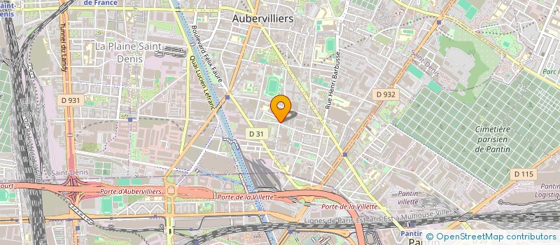 localisation de l'entreprise L EPICURIEN à AUBERVILLIERS