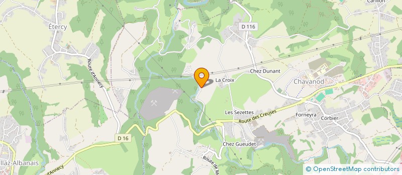 localisation de l'entreprise L'EPICURIEN  CHAVANOD