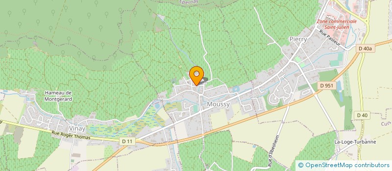 localisation de l'entreprise L'EPICURIEN  OIRY