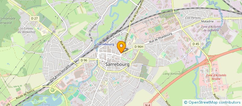localisation de l'entreprise L'EPICURIEN à SARREBOURG