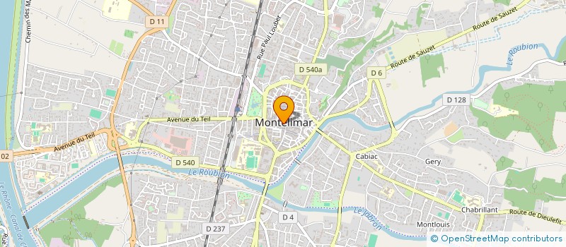 localisation de l'entreprise L'EPICURIEUX à MONTELIMAR
