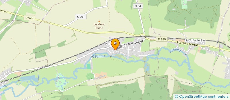 localisation de l'entreprise L'EPICURIEUX  ANCOURT