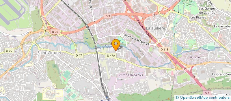localisation de l'entreprise L'EPILEPSIE : UN OURAGAN INVISIBLE à SAINT-VICTORET