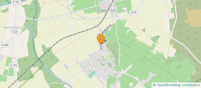 localisation de l'entreprise L'EPINAY  BELLEVIGNE-LES-CHATEAUX