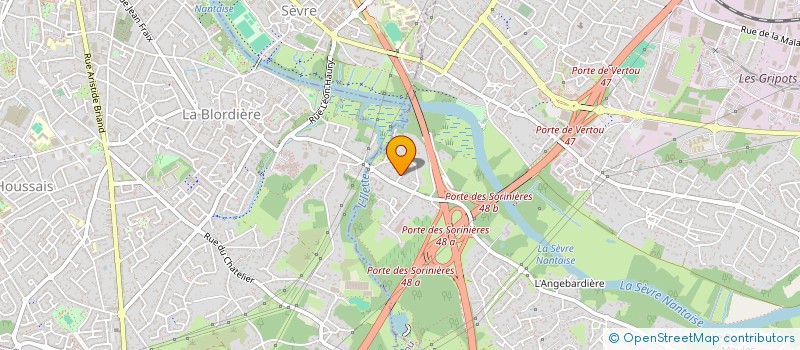 localisation de l'entreprise L'EPINAY FOUCHE  VERTOU