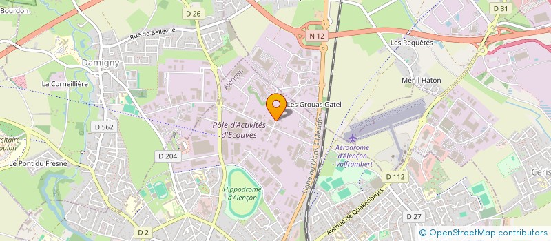 localisation de l'entreprise L'EPINE MARIE à ALENCON