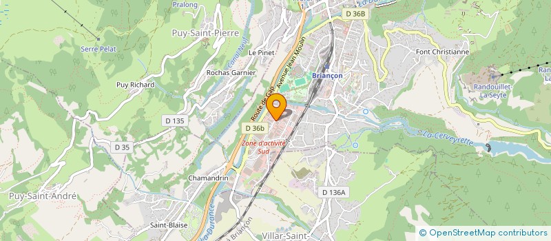 localisation de l'entreprise L'EPINE VINETTE à BRIANCON
