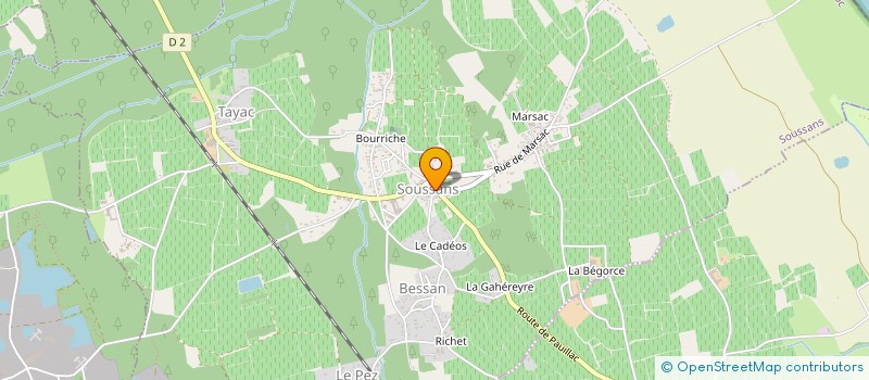 localisation de l'entreprise L'EPINGLE A LINGE  SOUSSANS